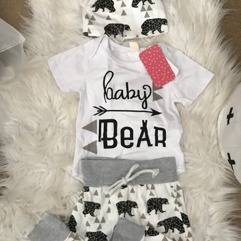 Three piece set 6-12mo